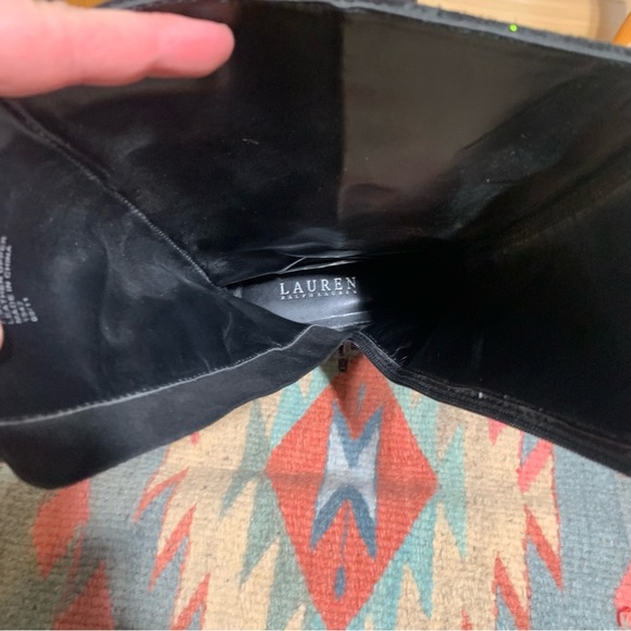 Lauren Ralph Lauren Suede leather  Shelby boots - Picture 9 of 10